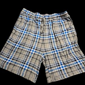 Buttery Soft Plaid Women's Pajama Shorts